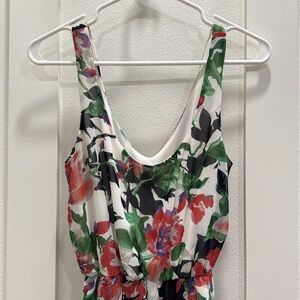 Maxi Dress, High-Low, Floral, Women’s M